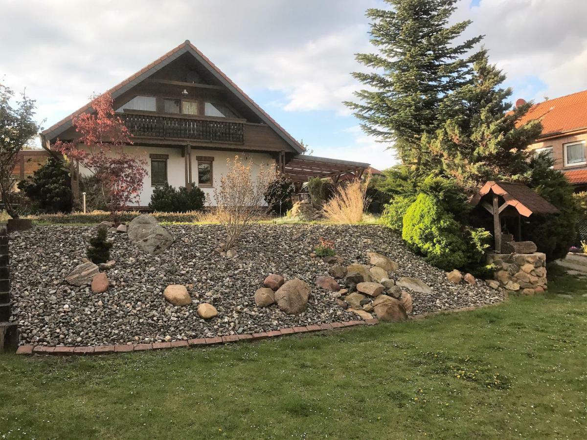 Ferienwohnung Hoppelnase Mit Eigener Sauna Langenstein ภายนอก รูปภาพ