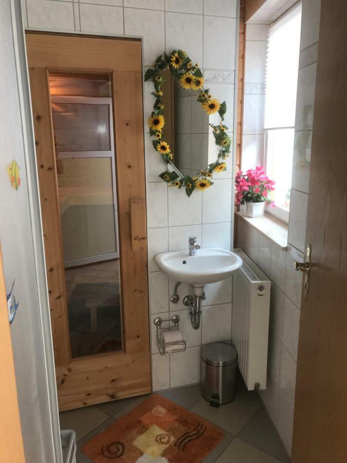 Ferienwohnung Hoppelnase Mit Eigener Sauna Langenstein ภายนอก รูปภาพ