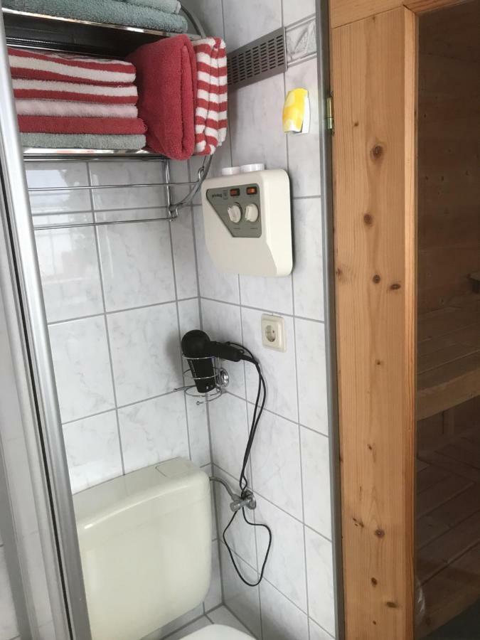 Ferienwohnung Hoppelnase Mit Eigener Sauna Langenstein ภายนอก รูปภาพ